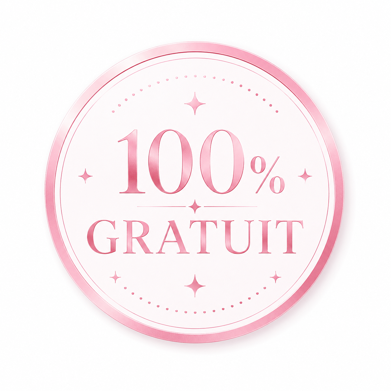 Sceau « 100% gratuit » — l'offre ComptaPRO Gratuite, sans abonnement